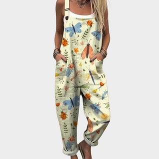 Overol estampado ultra cómodo para un look moderno y diario