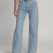 JEANS TIRO ALTO CON DETALLES DE PEDRERIA