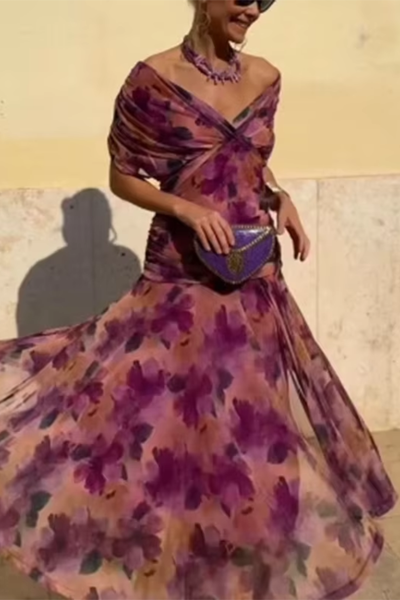 Vestido Luisa Escote en V