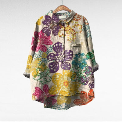 Thérèse | Blusa de lino elegante para verano