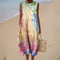 Vestido de verano cómodo sin mangas