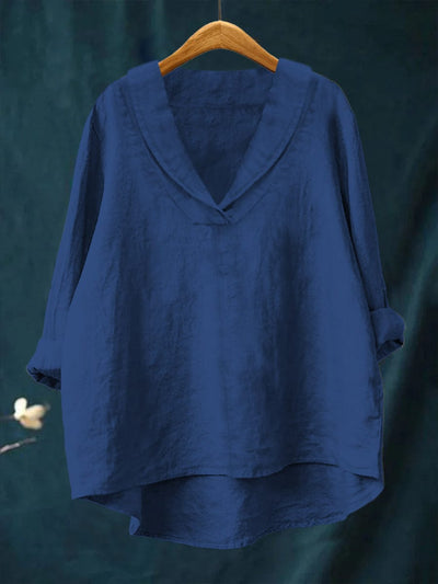 Samantha | Blusa de lino elegante para el verano