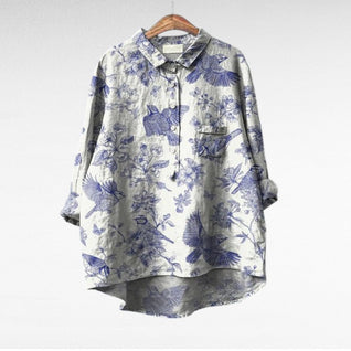 Clara | Blusa de lino