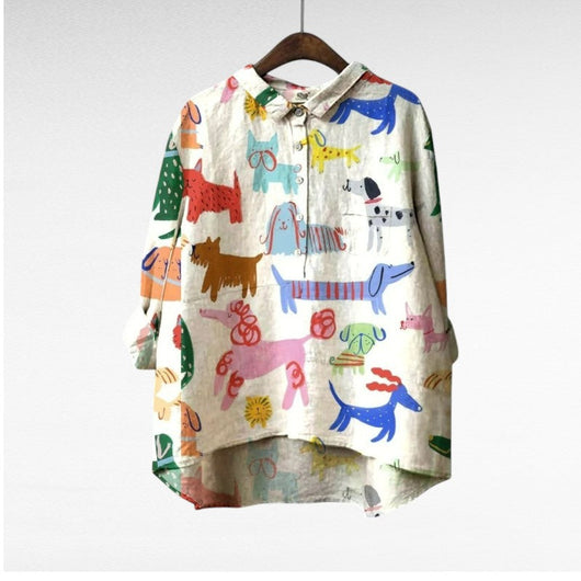 Mara | Blusa de lino