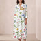 Vestido de verano estampado favorecedor