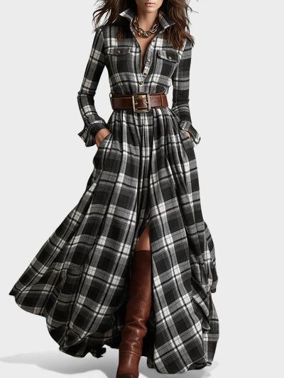 Elena | Camisa Vestido Clásico Elegante