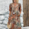 Camille | Vestido de flores brillantes