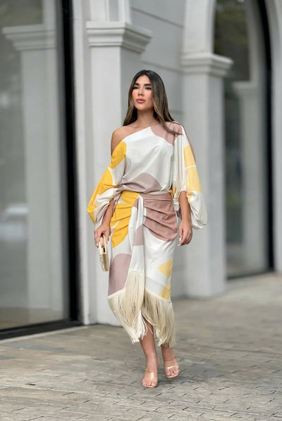 Carolina | Conjunto dos piezas con flecos